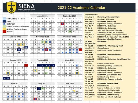 siena academic calendar 2023|siena college calendar 23 24.